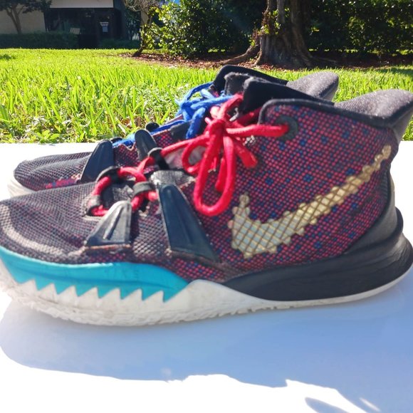 Nike Kyrie Irving 7 CNY Size7YMulticolor Women GS Chinese New Year Women Shoes - Picture 3 of 14